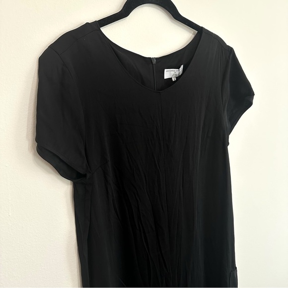 Universal Standard for J.Crew Cupro wide-leg jumpsuit size small J8445 - Picture 7 of 16